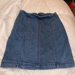 Free people Jean skirt